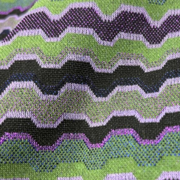 NWT ZARA Shimmering Metallic Patterned Cut-Out Long Sleeve Mini Dress Sz Small - Picture 9 of 9